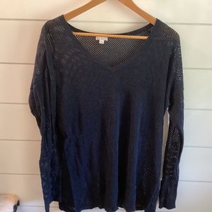 Dark blue gap shirt large